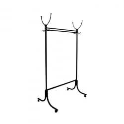 Гардеробная вешалка для одежды на колесах М 13 Чёрный