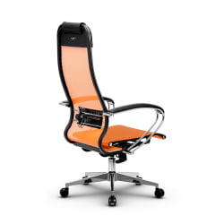 Кресло офисное МЕТТА B 1m 4/K131, Основание 17834 Комплект 3 Оранжевое