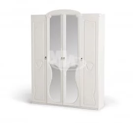 Шкаф Мария 03 Белый глянец