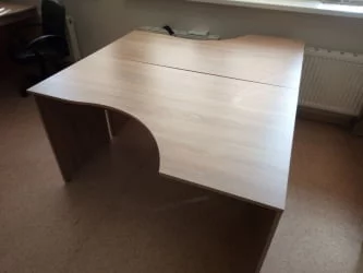 Стол для персонала SET140-1 R Дуб Cонома Cветлый