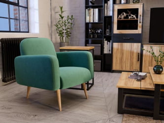 Кресло Уилбер Светло-зеленое