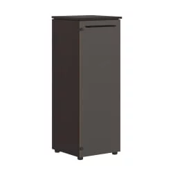 Шкаф колонка со стеклянной дверью MMC 42.2 Венге Магия-тонированное стекло