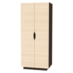 Шкаф распашный Аврора(Х28)1872х801х540(Венге-ДМ) / Аврора(H28)1872х801х540(Венге-ДМ)