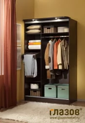 Шкаф-купе 3 Simple Венге