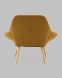 Кресло Олби Квадро горчичный