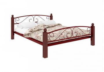 Кровать Вероника Lux Plus 1600х1900 Красная