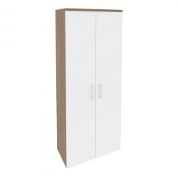Шкаф высокий широкий ОНИКС О.СТ-1.9 Дуб Аризона/Белый / ONIX O.ST-1.9