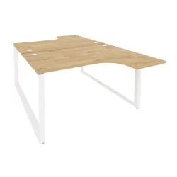 Рабочая станция на О-образном м/к ONIX O.MO-D.SA-3 Тиквуд Светлый/Белый