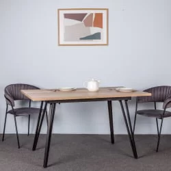 Стол раздвижной Диего 120-160 Галифакс Натур