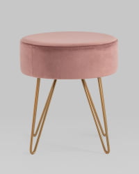 Пуф Спейси велюр Пыльно-розовый