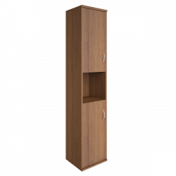 Шкаф высокий узкий левый Riva А.СУ-1.5 Л Орех Гварнери