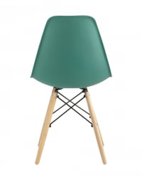 Стул Еамес Стйле ДСВ серо-зеленый (разборный каркас) / Eames Style DSW