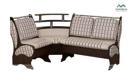 Диван угловой ДКУ-2/2 Венге/Ткань Classic беж