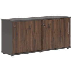 Шкаф с дверьми-купе ЕДИС ЕЛC 1643 Дуб Денвер темный Белый Мокко / EDIS ELC