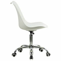 Офисное кресло BRABIX Eames MG-310 CH экокожа Белый
