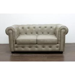 Диван замша Ньюфорд ASH Серый