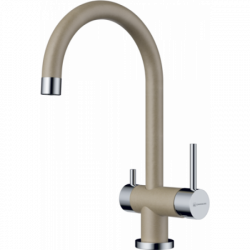 Смеситель Омоикири Йамадэ-Ч Латунь/Гранит/Шампань / Omoikiri Yamada-Ch