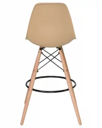 Стул барный ДОБРИН ДСВ БАР Бежевый ГР-03 / DOBRIN DSW BAR GR-03
