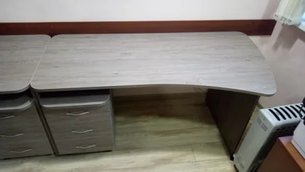 Стол эргономичный Глассй 1.12.16Пр Дуб Верцаска / Glassy