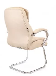 Кресло для посетителей Everprof Valencia CF Экокожа Бежевый