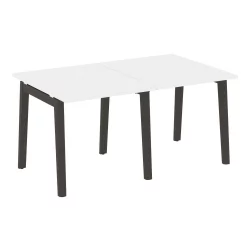 Стол переговорный (2 столешницы) ONIX WOOD OW.PRG-2.0 Белый Бриллиант/Темный