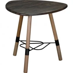 Придиванный столик Лючия 2104 Черный бук-дуб маррон