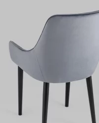 Стул Джоан велюр Серый
