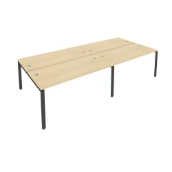 Рабочая станция на 4 раб.места Метал Сйстем Б.СМ-4.4 Акация/Антрацит / Metal System