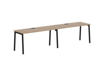 Бенч-система ЕДИС ЕЛВСТ 3167 Дуб Денвер светлый Черный / EDIS ELWST