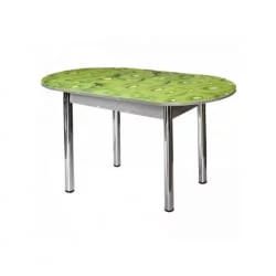 Стол обеденный Овальный фп Киви Е005 ЛДСП Серый