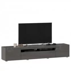 ТВ тумба Бруклин ЛД 685.030.000 М Оникс Серый глянец