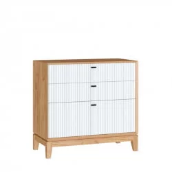 Комод Бари ЛД 698.130.000 Дуб Золотой Белый