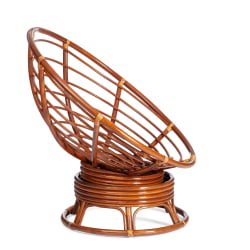 Кресло-качалка ПАПАСАН/ПАПАСАН в 23/01 Б /без подушки/ 115х78х104 см, Пекан (орех) / PAPASAN/ПАПАСАН w B Pecan