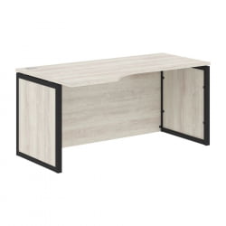 Стол письменный левый XTEN-QP XQPCET 169H L Сосна Эдмонт Антрацит