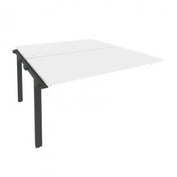 Наборный элемент рабочей станции на м/к ОНИКС О.М-2.НРС-3.8 Белый Бриллиант/Антрацит / ONIX O.M-2.NRS-3.8