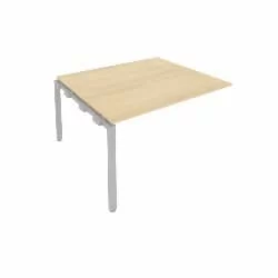 Проходной наборный элемент переговорного стола Metal System Б.ППРГ-3 Акация/Серый
