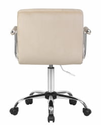 Офисное кресло для персонала DOBRIN TERRY Бежевый велюр MJ9-10