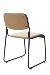 Кресло Nix RCH OMKL-02B Бежевый/Металл Черный