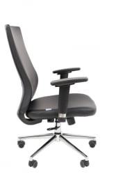 Офисное кресло CHAIRMAN 500 LUX БП экокожа Черный