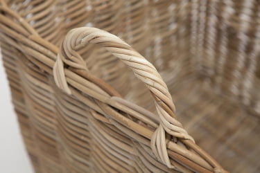 Корзина Secret De Maison Nambo (набор из 3 штук) натуральный ротанг, 57*57*50/58, 47*57*47/55, 36*36*43/50 см, Натуральный Кубу / Natural Kubu