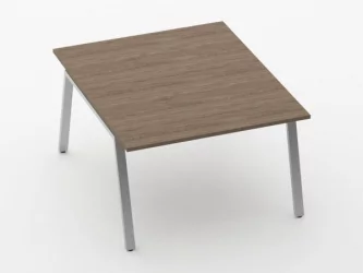 Л-образный металлический каркас с траверсами Deka 74.145.12 К Металлик матовый муар