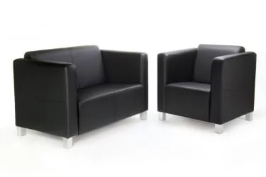 Кресло Милано Комфорт Кр Домус Блэк (черный) Категория 1