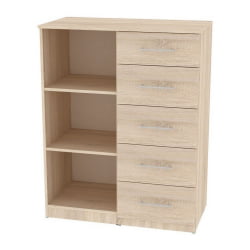 Комод Калисто(К36)1147х902х468ручкарейлинг160мм(ЯАТ-ЯАС) / Калисто(K36)1147х902х468ручкарейлинг160мм(ЯАТ-ЯАС)