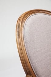 Кресло MEDALION (mod.CB2245) дерево береза, 99х59х48см, Груша (№3)