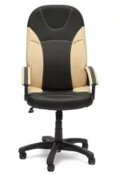 Кресло руководителя Twister черный+бежевый 36-6,36-34