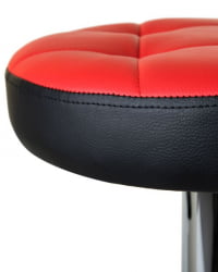 Табурет барный ДОБРИН БРУНО (красно-черный) 2 шт / DOBRIN BRUNO