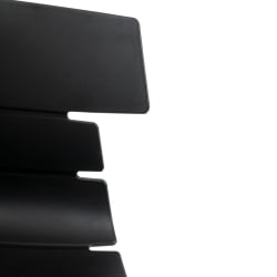 Стул офисный HANSEN (mod. 606-1) Черный/хром