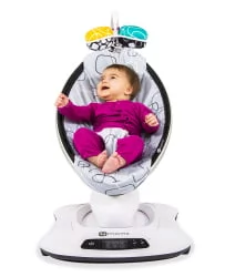 Детское кресло 4Moms Mamaroo 4.0 Графитовый меш Детское кресло 4Moms Mamaroo 4.0 Графитовый меш