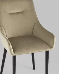 Стул Джоан велюр Капучино