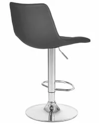 Стул барный DOBRIN TAILOR экокожа Серый